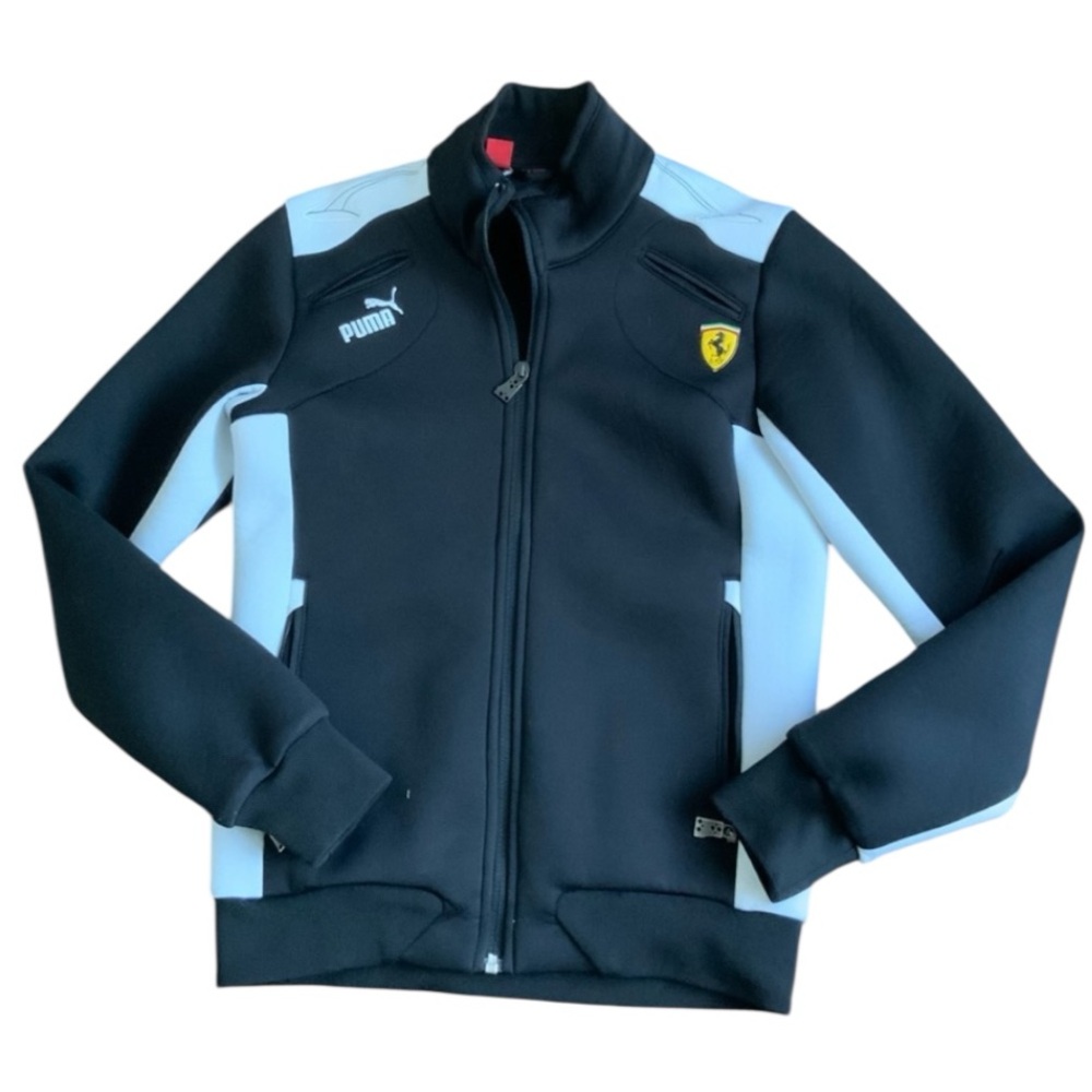 Vintage FERRARI Scuderia Shell OMP Formula F-1 Racing Jacket Official XL Youth